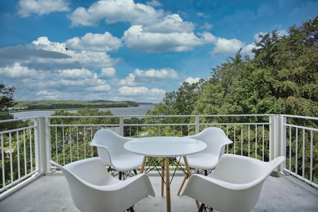 Moderne Ferienwohnung Mit Balkon, Meerblick - Ferienresidenz Zwei Boddenfewo 1-5 Lietzow Exterior photo